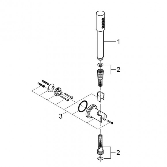 Ensemble De Douche Sena Stick 1 Jet
