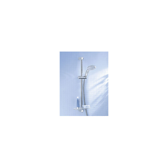 Barre De Douche + Porte Savon Tempesta Avec Douchette 2 Jets