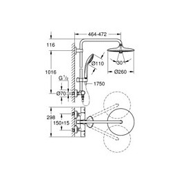 Colonne De Douche Euphoria System 260