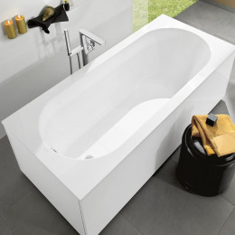 Baignoire En Quaryl Oberon Blanche, 170 X 75