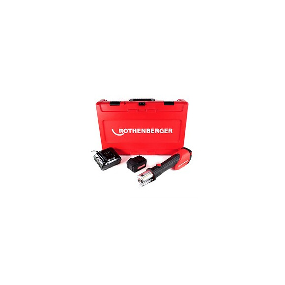 Rothenberger Romax 4000 18 V Li-ion Sertisseuse Sans Fil Pour Raccords + Coffret + 1x Batterie 4,0 Ah + Chargeur ( 1000001840 )