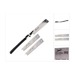Shogun Scie Universelle Japon Pliable Avec Lame Interchangeable Articulée 265mm + 2x Lames De Scie À Bois Shogun Japan Tremp