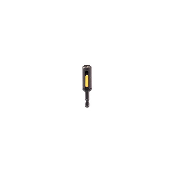 Dewalt Dt 7440 Clé À Douille Hexagonale 10 Mm - De Longueur 75 Mm, Support À Aimant Permanent, Fonction De Nettoyage Facile 