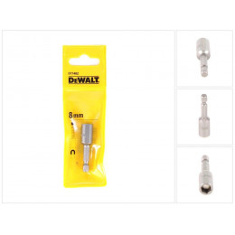 Dewalt Dt 7402 Clé À Douille Hexagonale 8 Mm - Longueur 50mm, Support À Aimant Permanent, Entraînement 1/4"