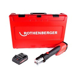 Rothenberger Romax 4000 Sertisseuse Sans Fil 18 V Li-ion Électro-hydraulique + Coffret De Transport + 1x Batterie 4 Ah, Sans C