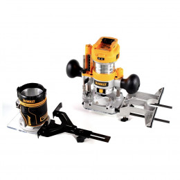 Dewalt Dcw 604 Nt Affleureuse/défonceuse Sans Fil 18v 55 Mm + 1x Batterie 2,0 Ah + Coffret De Transport - Sans Chargeur