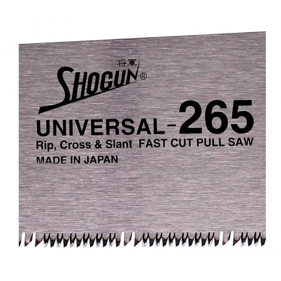 Shogun Scie Universelle Japon Pliable Avec Lame Interchangeable Articulée 265mm + 2x Lames De Scie À Bois Shogun Japan Tremp
