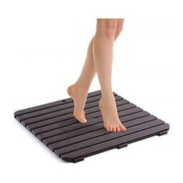 Plateforme De Salle De Bain 55x55cm Sombre (avec 14 Coussinets En Caoutchouc) Tatay