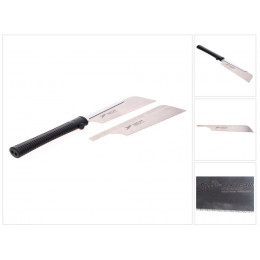 Shogun Dozuki Japan Lame De Scie À Bois Universelle, Longue Manche, 190 Mm + 1x Lame De Scie À Bois Dozuki Japan- Fabriquée 