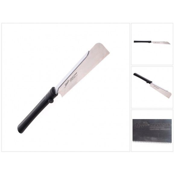 Shogun Dozuki Japan Lame De Scie À Bois Universelle, Longue Manche, 190 Mm - Fabriquée Au Japon ( M-190d )