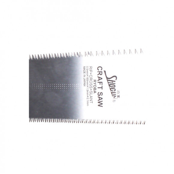 Shogun Ryoba Japan Lame De Scie À Bois Universelle, Longue Manche, 180 Mm - Fabriquée Au Japon (m-180r)