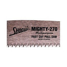 Shogun Scie À Bois À Coupe Rapide + Poignée Pistolet (pis-30) 270 Mm + 2x Lames De Scie À Bois À Coupe Rapide - Fabriquée