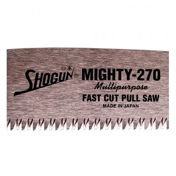 Shogun Scie À Bois À Coupe Rapide + Poignée Pistolet (pis-30) 270 Mm + 2x Lames De Scie À Bois À Coupe Rapide - Fabriquée