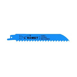 Komet Lame De Scie Sabre Wood 150mm 4tpi - 25 Pièces. Hss-bi-metall ( 5x 501.005 )