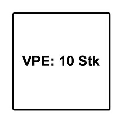 Komet Lame De Scie Sabre Wood 150mm 4tpi - 10 Pièces. Hss-bi-metall ( 2x 501.005 )
