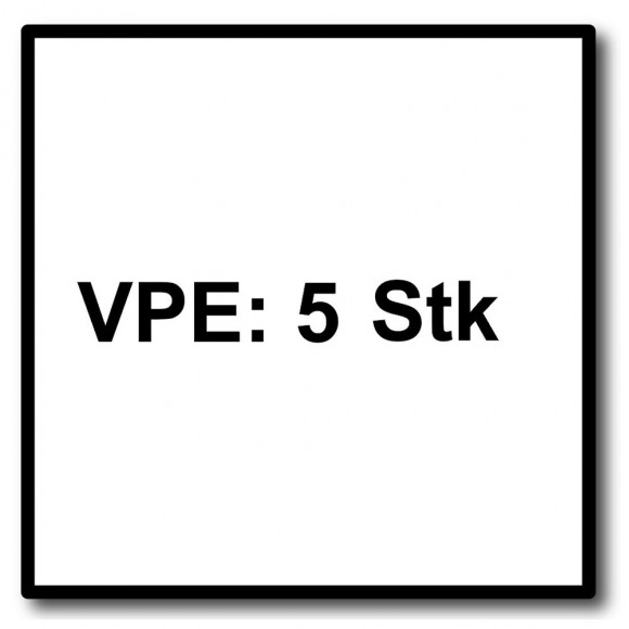 Komet Cv-stahl Vario Lames De Scie Sabre Fresh Wood 240mm 4-5tpi - 5 Pièces. ( 501.085 )