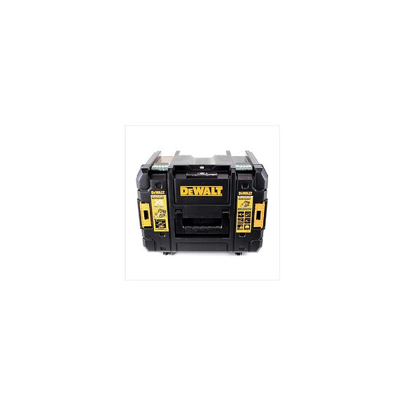 Dewalt Dcp 580 P2 18 V Rabot Sans Fil 82 Mm Avec Boîtier Tstak Vi + 2x Batteries Dcb 184 5,0 Ah + 1x Chargeur Dcb 115
