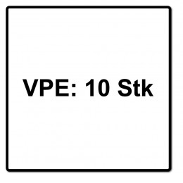 Komet Pallets Lame De Scie Sabre 200mm 8-12tpi - 10 Pièces. Hss-bi-metall Vario ( 2x 501.340 )