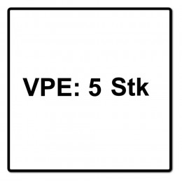 Komet Pallets Lame De Scie Sabre 200mm 10tpi - 5 Pièces. Hss-bi-metall ( 501.361 )