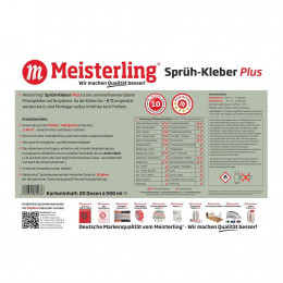 Meisterling Colle En Aérosol Plus 500 Ml (006050000020)