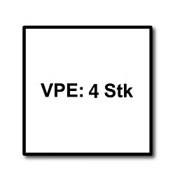 Meisterling Rubans Adhésifs En Papier Kraft 50 Mm X 25 Mm, 4 Pcs.  (4x 006300000110)