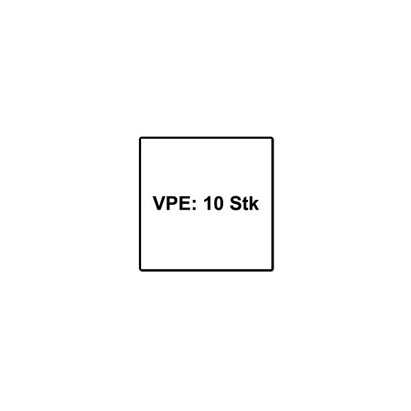 Meisterling Rubans Adhésifs En Papier Kraft 60 Mm X 25 M, 10 Pcs. (10x 006300000120 )