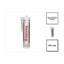 Meisterling Colle À Cartouches Plus 310 Ml, Élasticité Permanente, Autocollant (006050000030)