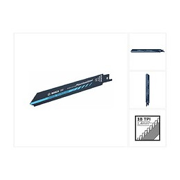 Bosch S 1022 Ehm Lame De Scie Sabre Endurance For Stainless Steel 200mm ( 2608653098 )