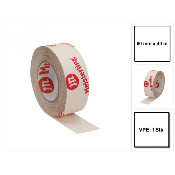 Meisterling Ruban Adhésif En Papier Kraft 60 Mm X 40 M (006300000130)