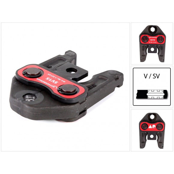 Rothenberger Mâchoire De Presse Standard Sv15 Pour Machines À Presser Romax 4000 ( 015212x )