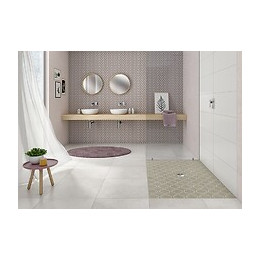 Receveur Douche Subway Infinity Viprint, 120 X 90, Sinus White