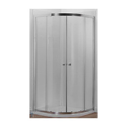 Paroi De Douche Quart De Rond Coulissant Serenity Chromé, 90