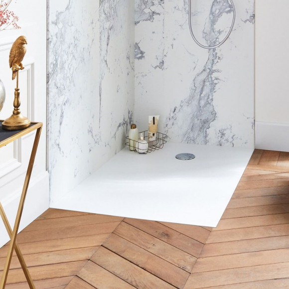 Pack Receveur Douche Ipso Avec Paroi Pivotante Serenity, 90 X 90