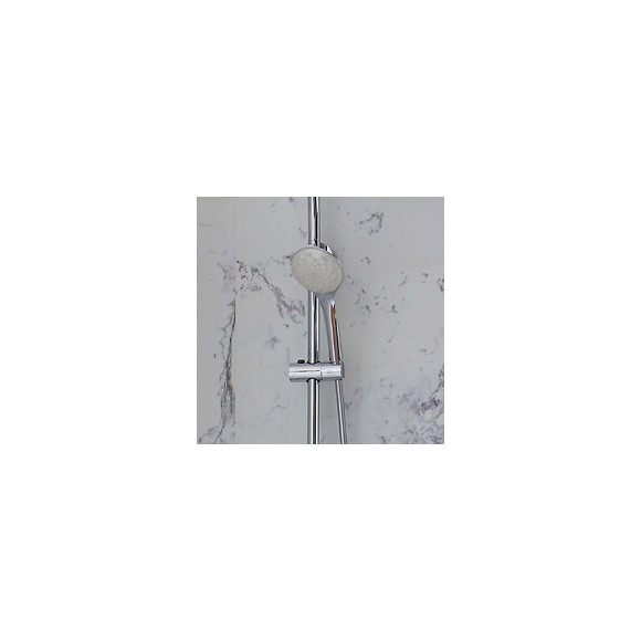 Pommeau De Douche Rond 3 Jets Amelie Chrome