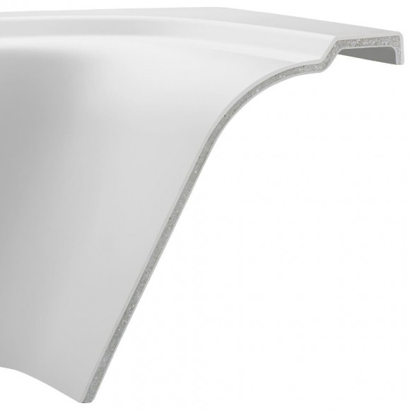 Baignoire En Flight Elite Avec Pieds, Vidage Et Coussin, 170 X 70