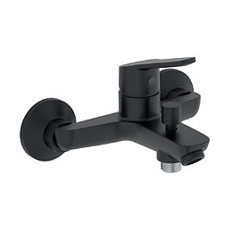 Mitigeur Bain Douche Mural Aimé, Noir