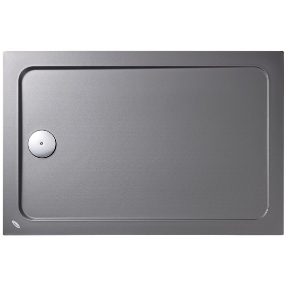 Receveur Antidérapant Carré Flight Safe, 100 X 100, Gris