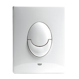 Pack Wc Suspendu Sans Bride Subway 2.0 + Abattant + Plaque Blanche + Bâti Grohe