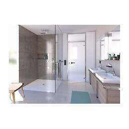 Receveur Bonde Excentrée Fundo Primo + Top, 120 X 90, Blanc