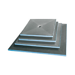 Receveur À Carreler Écoulement Centré Fundo Primo, 150 X 150