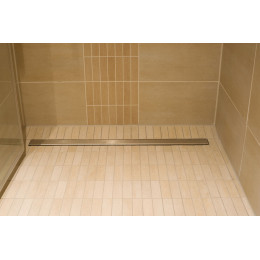 Receveur Fundo Riolito Neo À Carreler Evacuation Linéaire, 160 X 100