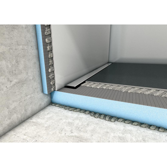 Receveur À Carreler Wedi Fundo Plano Linea, 90 X 90