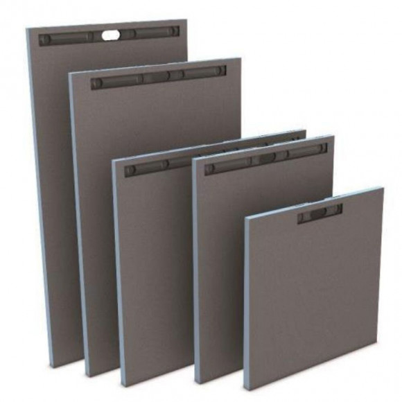 Receveur À Carreler + Barette Finition Inox Fundo Riolito Neo, 140 X 90, Ecoulement Horizontal