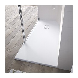 Receveur De Douche Recoupable Kinesurf Pietra, 160 X 90, Blanc