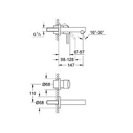 Mitigeur Mécanique Monocommande Concetto