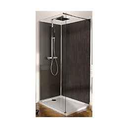 Paroi Douche Fixe Contra, 200 X 100, Verre Transparent