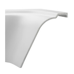 Baignoire Blanche Elite Avec Pieds, Vidage Et Coussin + Tablier De Baignoire Frontal Et Latéral Blanc Elite Flight , 170 X 70,