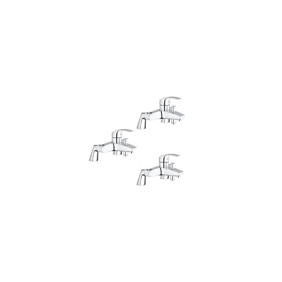 Lot De 3 Robinets Baignoire Eurosmart