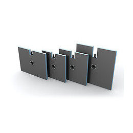 Receveur À Carreler Wedi Fundo Plano, 100 X 100