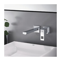 Façade Mitigeur Lavabo Mural Eurocube Taille M